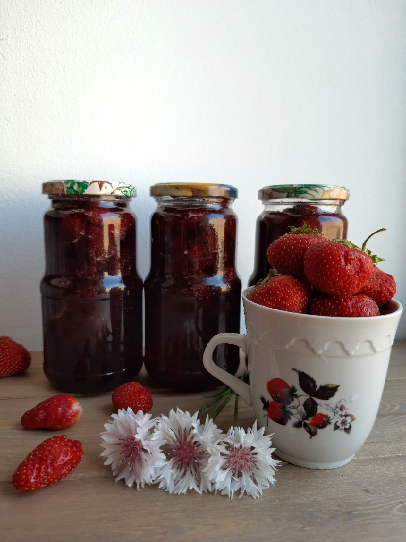 Клубничное варенье с целыми ягодами 🍓