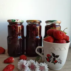 Клубничное варенье с целыми ягодами 🍓