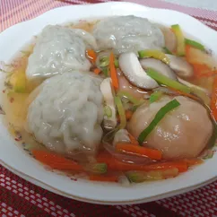 만두국 🥟 Манду кук. Суп с корейскими пельменями