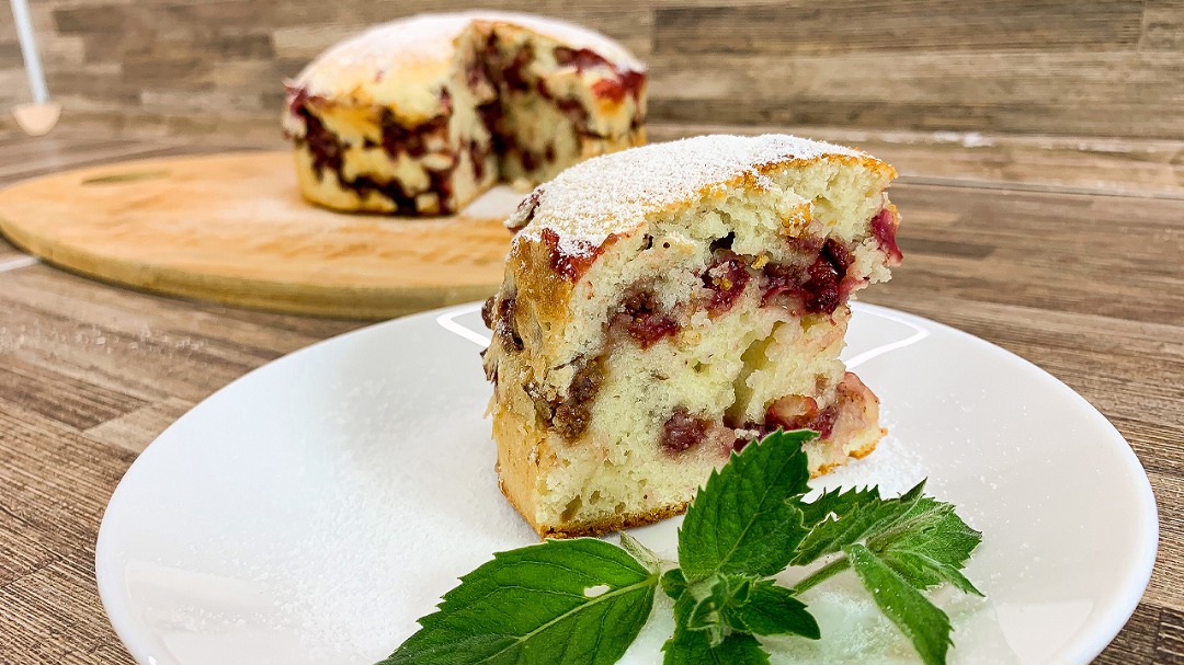 Простой ягодный пирог - пошаговый рецепт с фото на Готовим дома