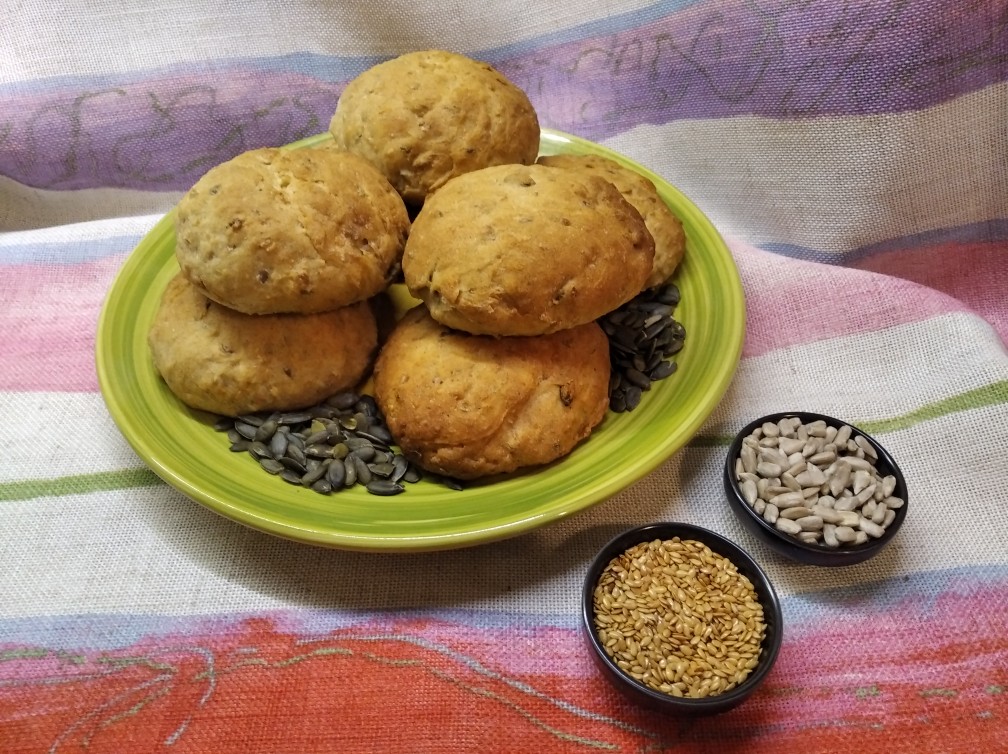 Мультизерновые булочки