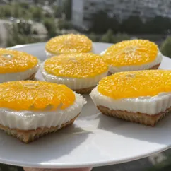 Кексы овсяные с творогом и апельсином 🍊