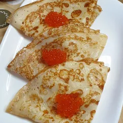 Блинчики на кефире тонкие🥞