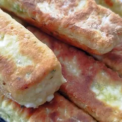Ленивые пирожки с яйцом и луком