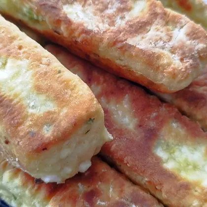 Ленивые пирожки с яйцом и луком