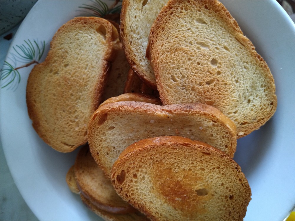 Сухари из батона