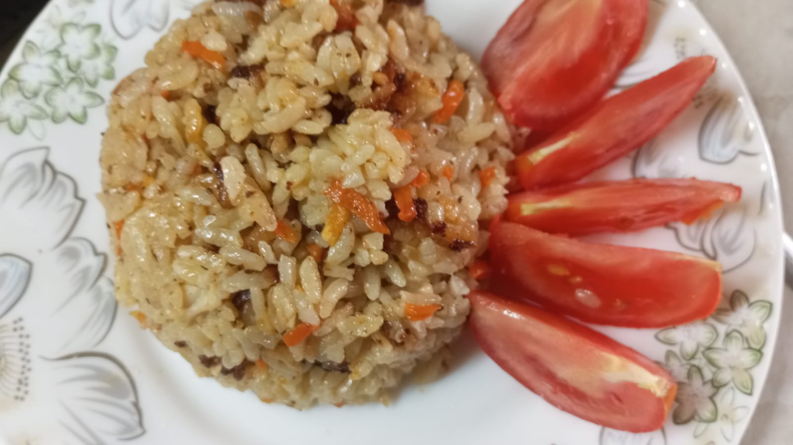 Рассыпчатый плов с курицей