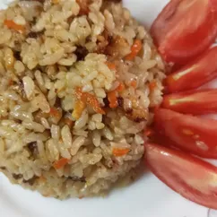 Рассыпчатый плов с курицей