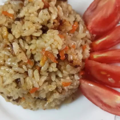Рассыпчатый плов с курицей