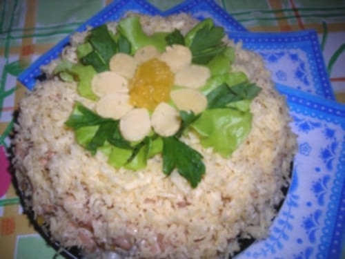 Салат с апельсином и курицей «Viva Brasil»