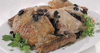 Утка с маслинами