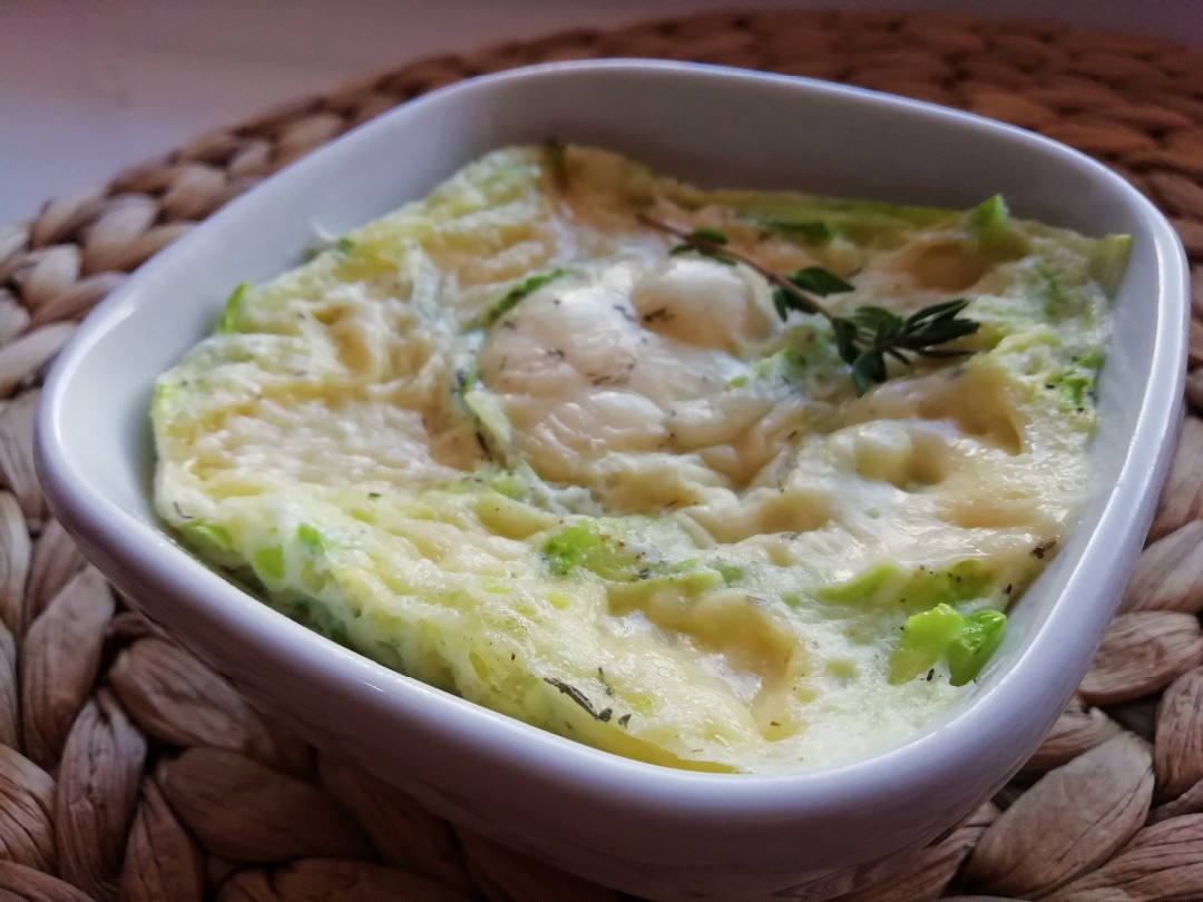 Завтрак с цукини и 🥚🧀