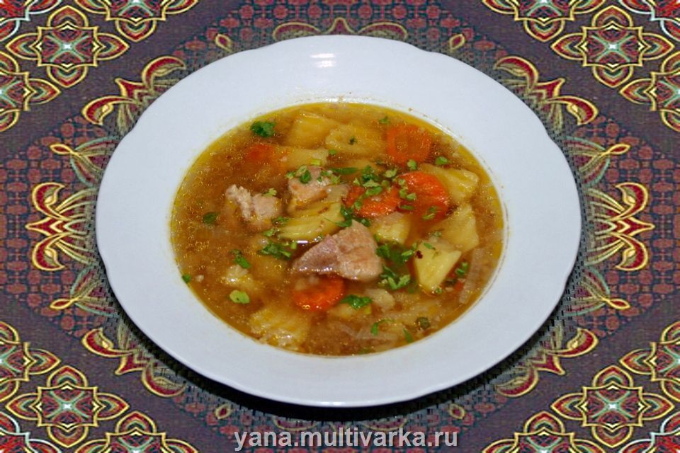 Гречневый суп в мультиварке — рецепт с фото