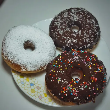 Пончики. Donuts. Американские пончики