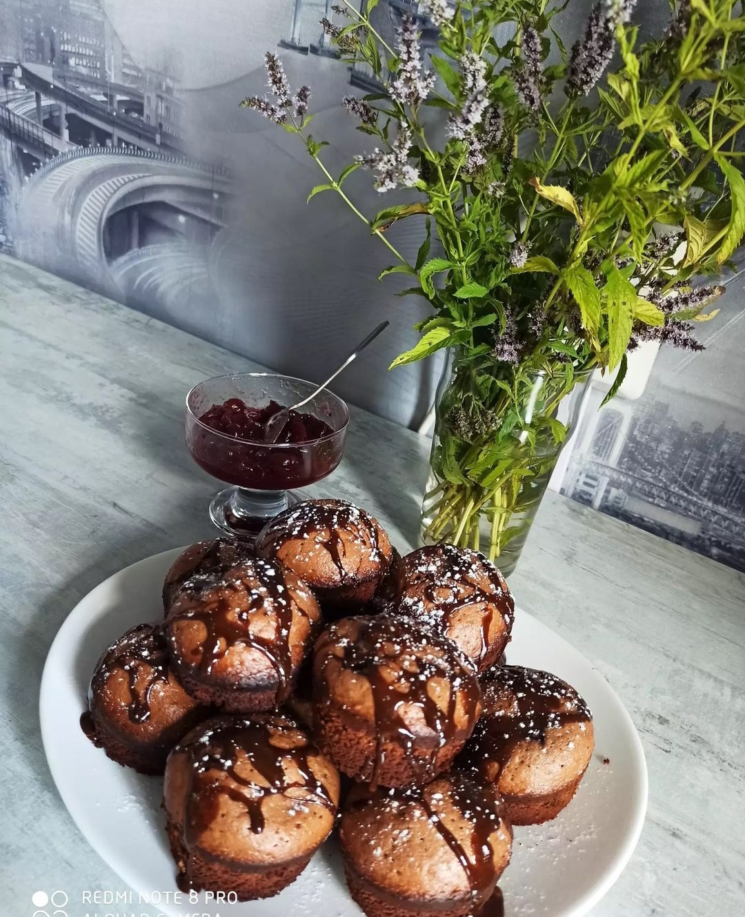 Кексы шоколадные