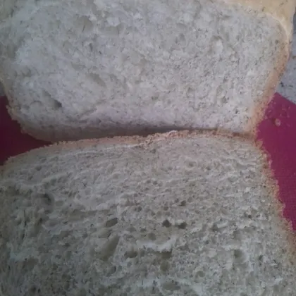 Хлеб в ХП с чесноком и зеленью