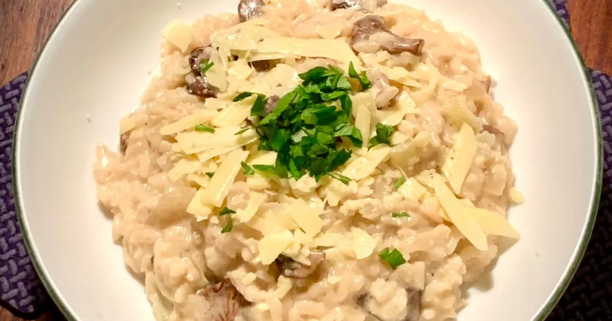 Ризотто с зеленью и жареными гребешками от Гордона Рамзи | Ethnic recipes, Food, Risotto