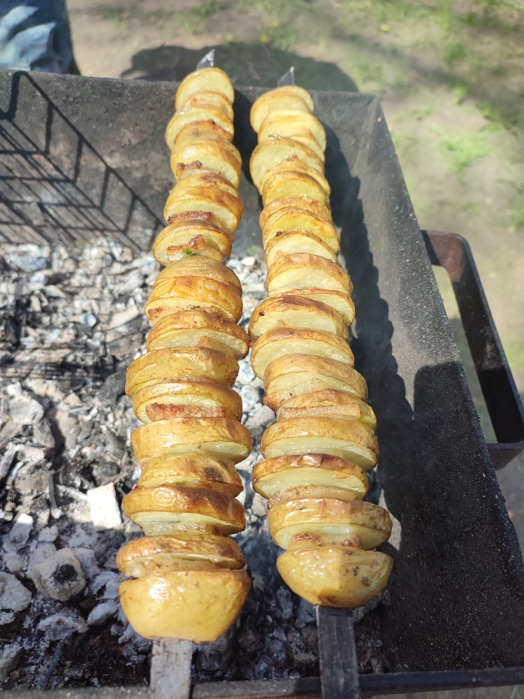 Картошка в паприке на мангале рецепт – Русская кухня: Основные блюда. «Еда»