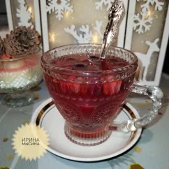 Мультифруктовый пряный компот из замороженных ягод 