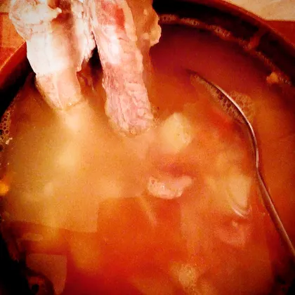 Двойной гороховый суп