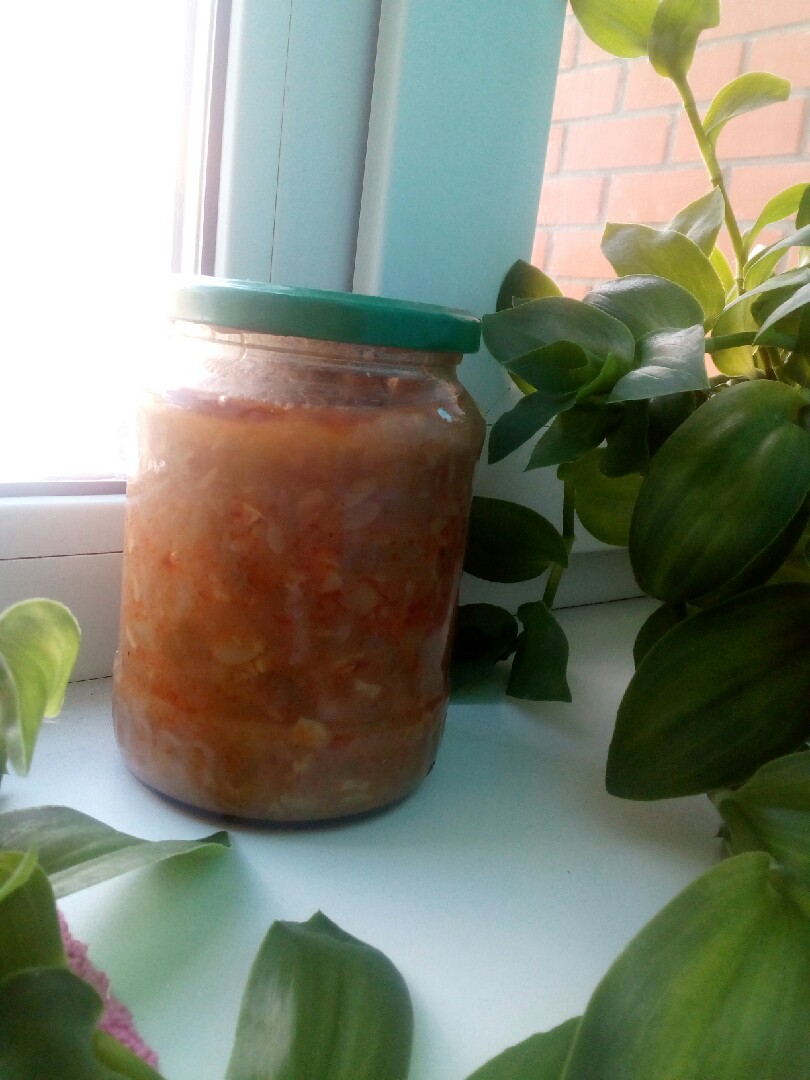 Рагу из кабачков на зиму