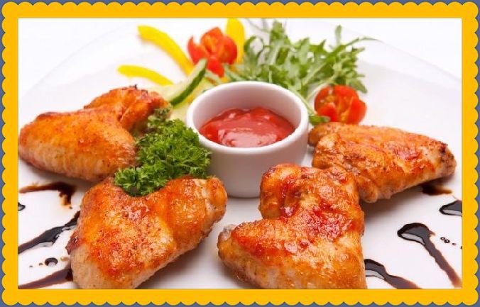 Куриные крылышки в обалденном соусе для Новогоднего стола!