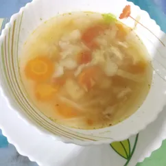 Суп из свежей капусты и помидором 🍲