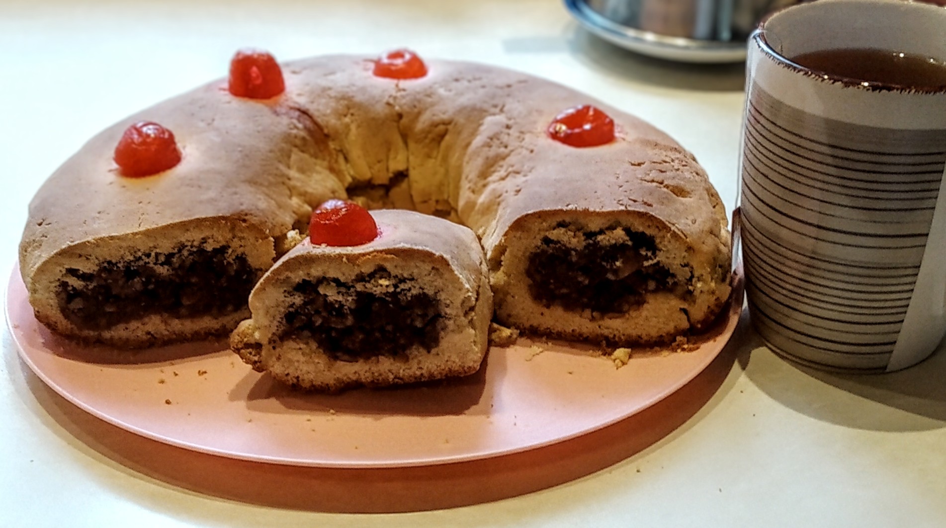 Рождественский сицилийский рулет