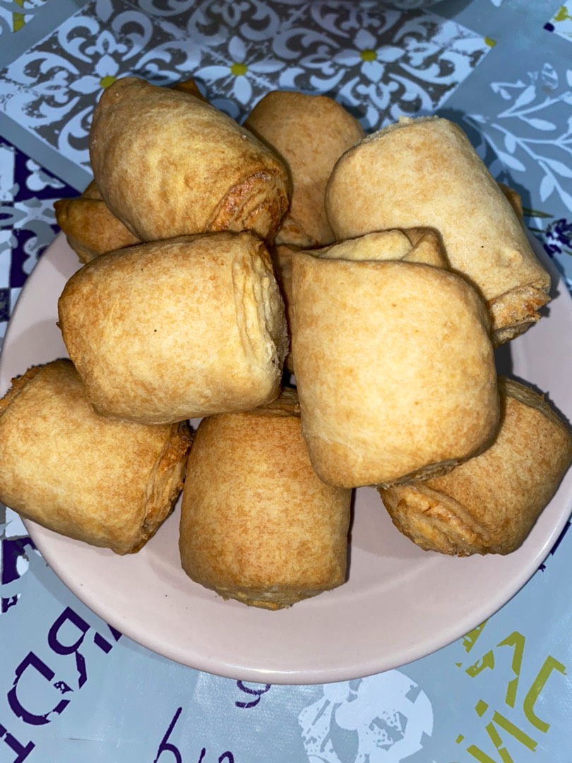 Творожные печеньки к чаю🥠