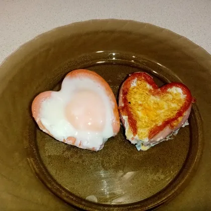 Сердечки на завтрак