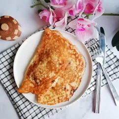 Кабачковые блины с мясом