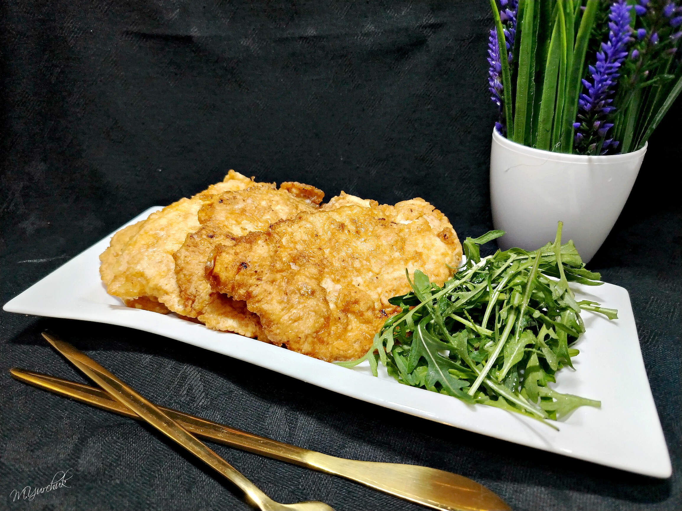Отбивные из куриной груди 