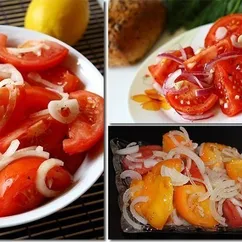 Самые вкусные помидорки! Закусочный, салатный вариант