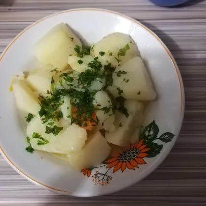 Картофель тушёный в мультиварке