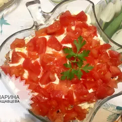 Новогодний салат с тунцом🥗