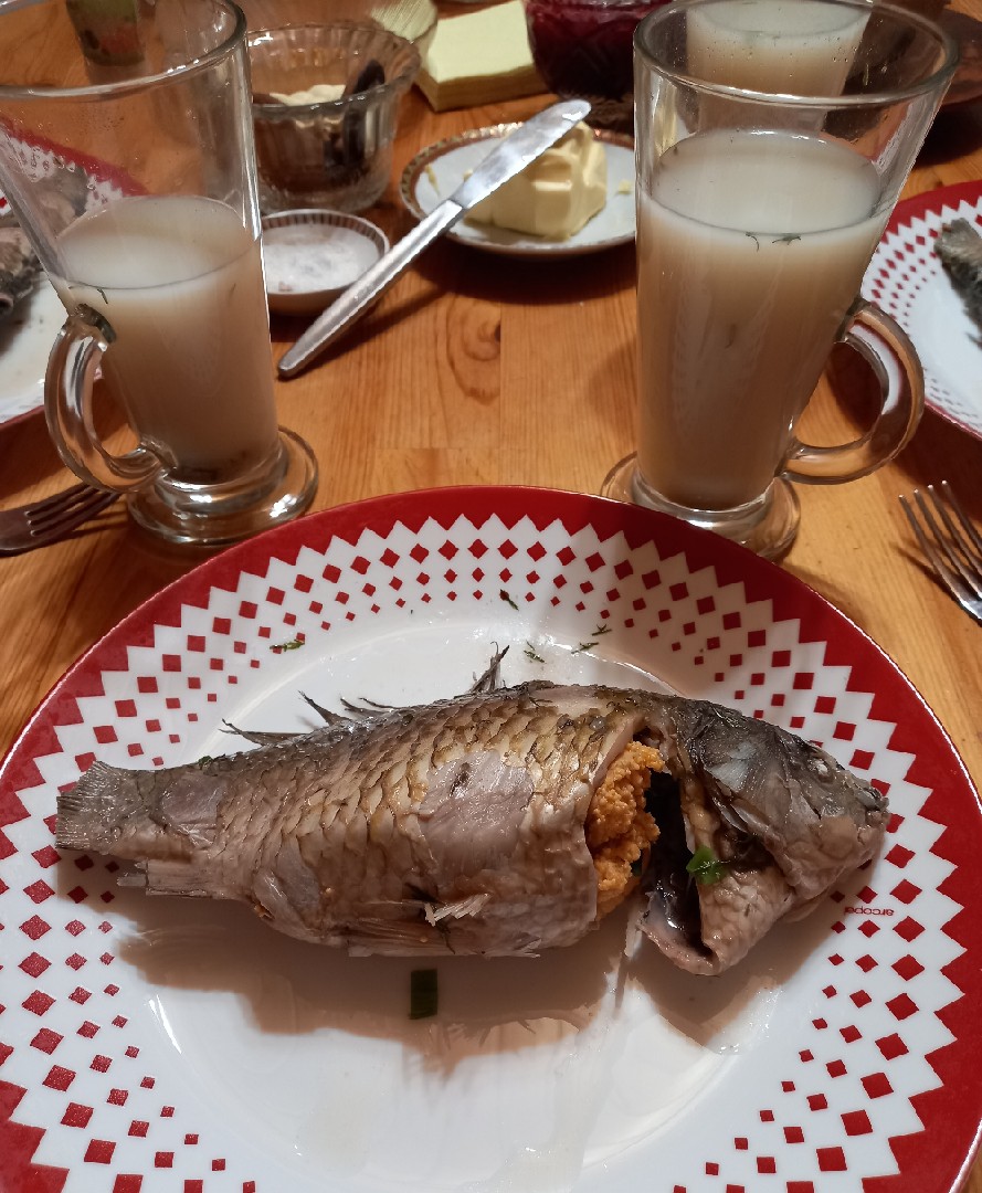 Караси, зимой... что может быть лучше на ужин