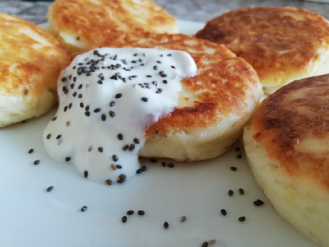Сырники с чиа