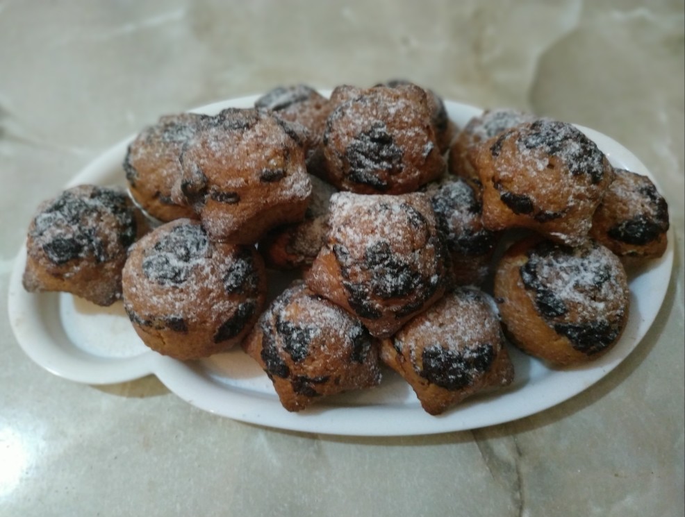 Кексики с начинкой