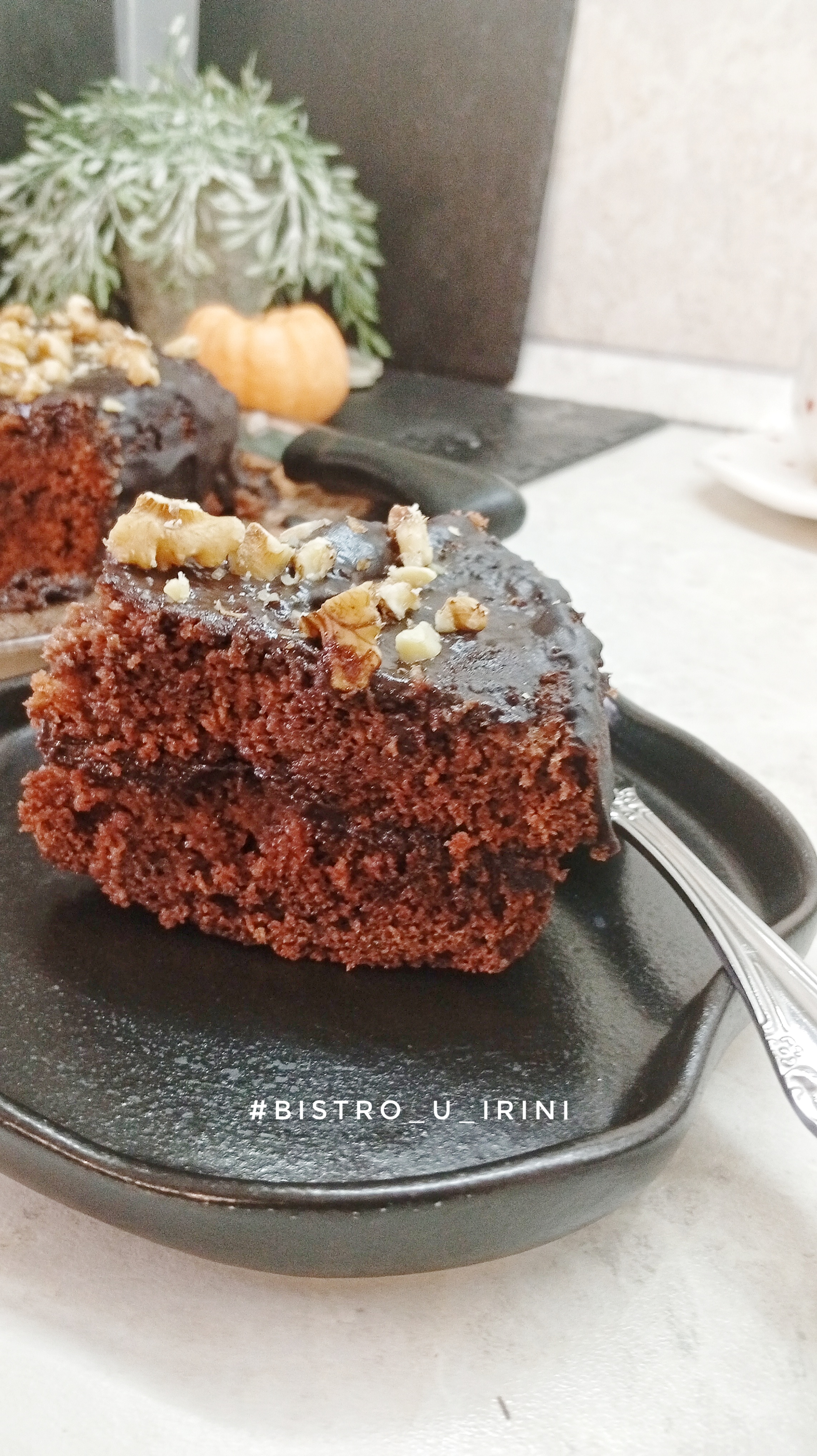 Шоколадный торт с шоколадным кремом