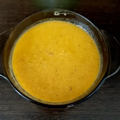 Суп-пюре с овощами, детский вариант