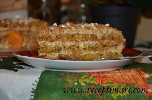 Мандариновый торт с кардамоном и грецкими орехами, пошаговый рецепт с фото