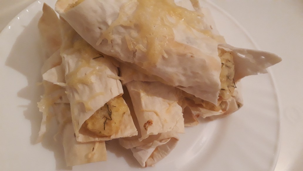 Рулеты с картошкой