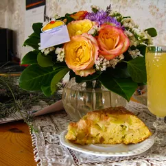 Перевернутый яблочный пирог. Gestürzter Apfelkuchen