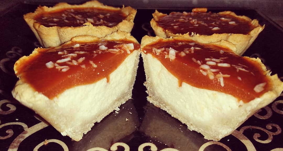 Овсяные корзиночки с творожной начинкой и желе