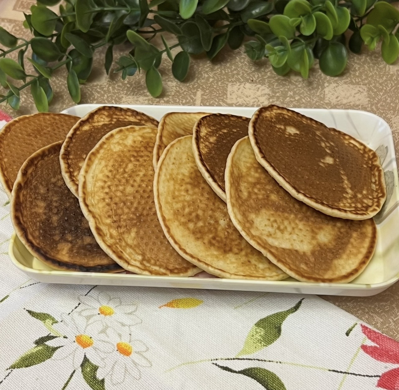 Панкейки на кефире 