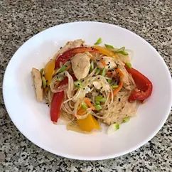 Лапша wok по-корейски Чапче