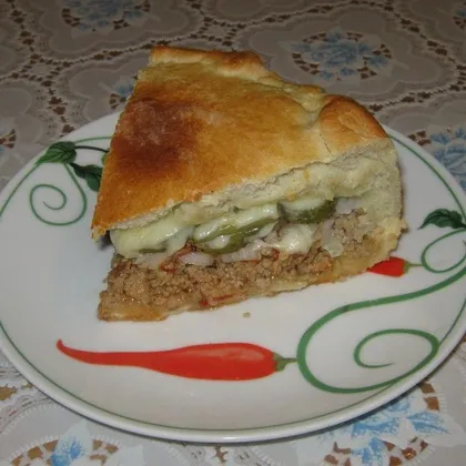 Пирог 'Чизбургер'
