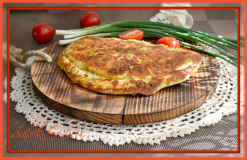 Хачапури, приготовленное на сковороде