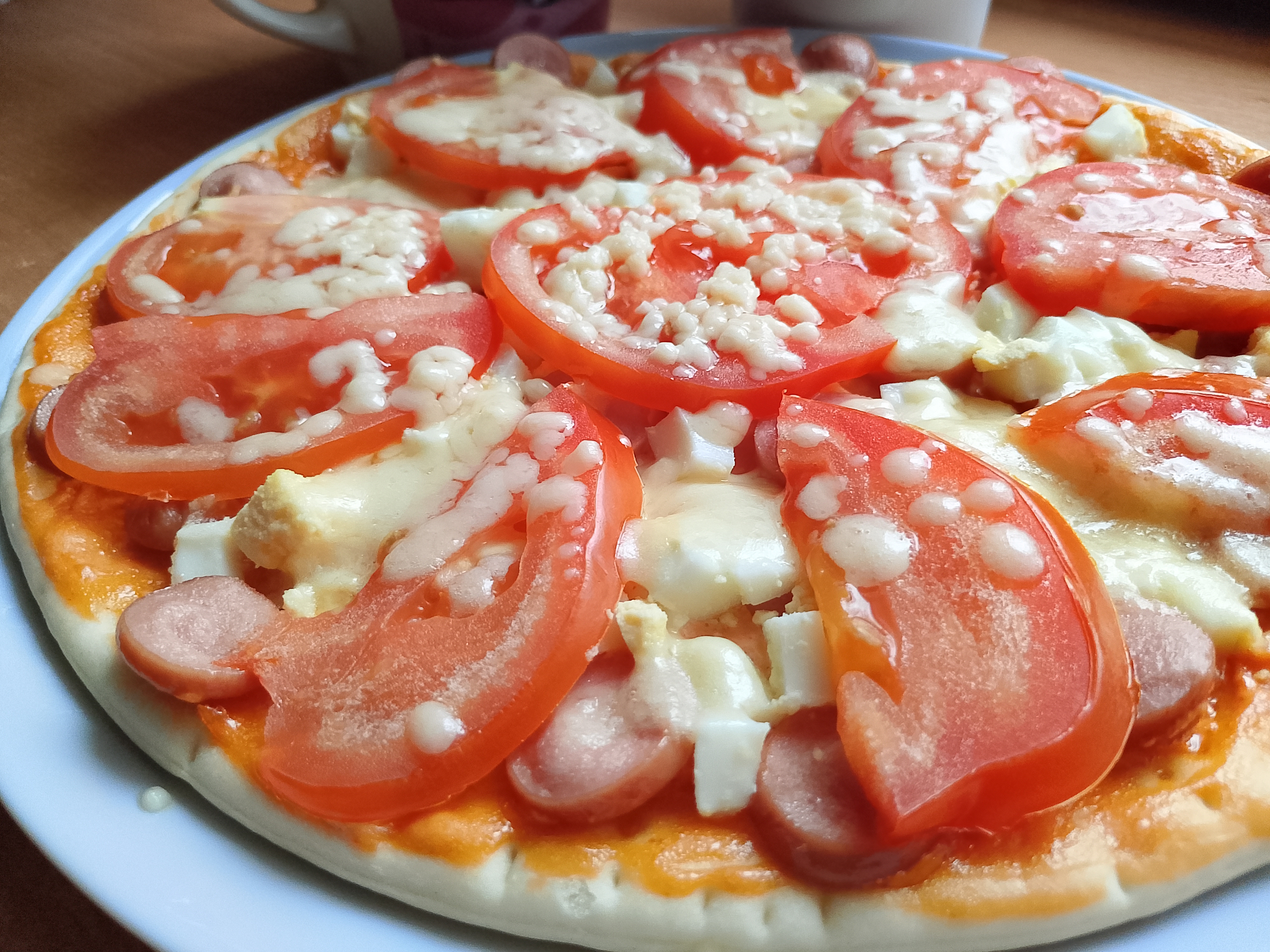 Пицца в микроволновке