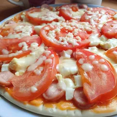  Пицца в микроволновке 